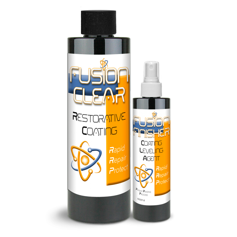 Fusion Clear scratch restorative coating